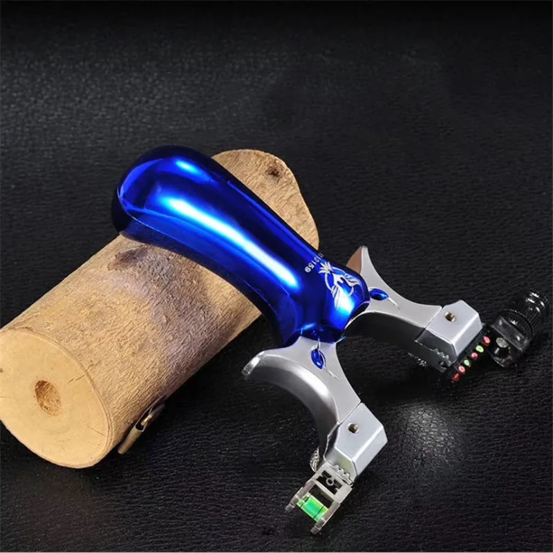 

Hunting slingshot slingshot shooting aluminum alloy slingshot slingshot does not hurt outdoor game toys 2019 new