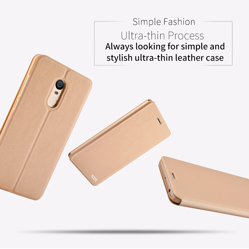 Чехол книжка TCICPC для Xiaomi Redmi Note 4 4X Роскошная искусственная кожа + Поликарбонат