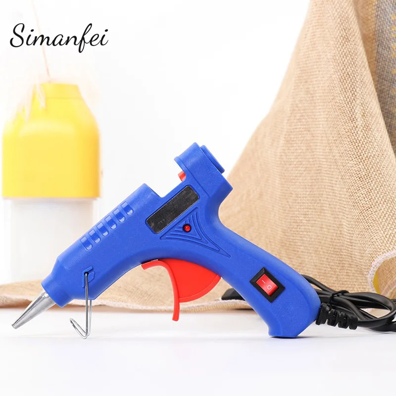 20 Вт ремонтный инструмент термоклеевой пистолет + 7 мм термоплавкие клеевые