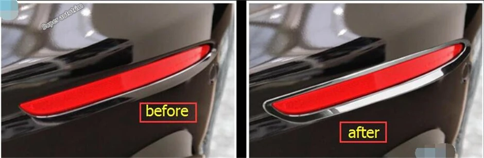Хромированные задние противотуманные фары Lapetus Накладка для фар Mercedes Benz E Class W213