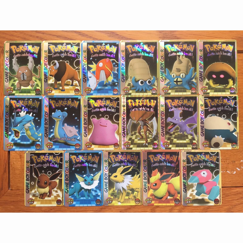 Чехол для карт памяти Pokemon GBC платформа NS 3D версия Пикачу гравировочный стиль