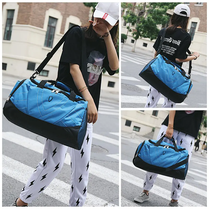 Популярная мужская дорожная сумка большая вместительность Женский нейлоновый