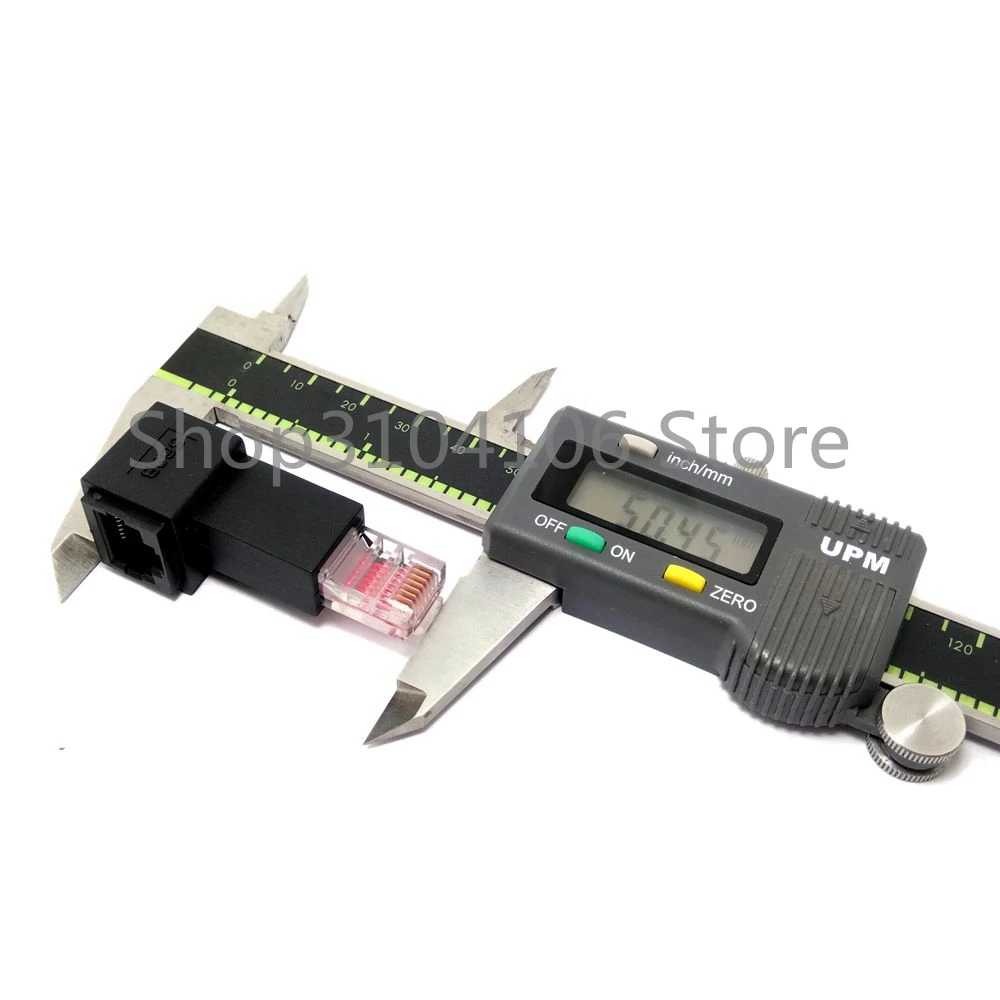 Левый и правый вверх вниз Угловой 90 градусов 8P8C FTP STP UTP Cat 5e папа мама Lan Ethernet