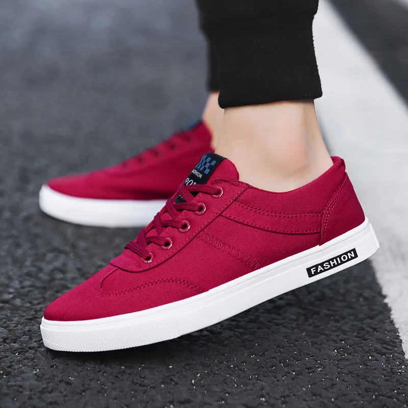 Non-slip Wear-resistant men casual shoes Breathable canvas sneakers 2018 tenis spring summer autumn zapatos hombre | Обувь