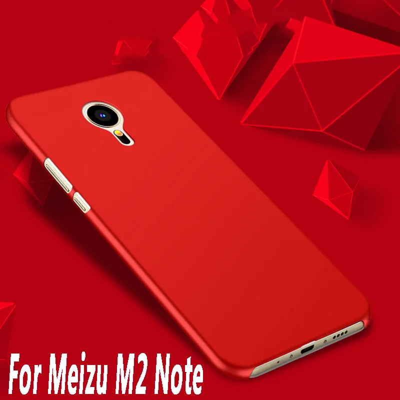 Для meizu m2 note чехол ультра тонкий матовый песчаник жесткий для 5 &quotзащитный