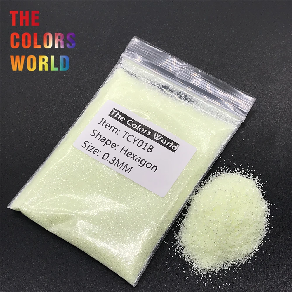 TCY018 блестящее серебряное светильник желтого цвета Шестигранная форма блеск для