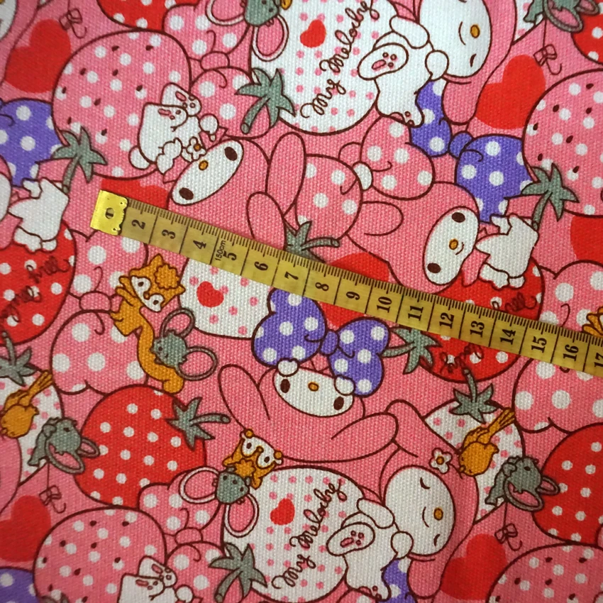 90 * 145 CM Patchwork Woven Canvas Lovely Cartoon Japan Mermaid for Children Home Textile School Bag PILLOW HANDBAG Sewing | Дом и сад