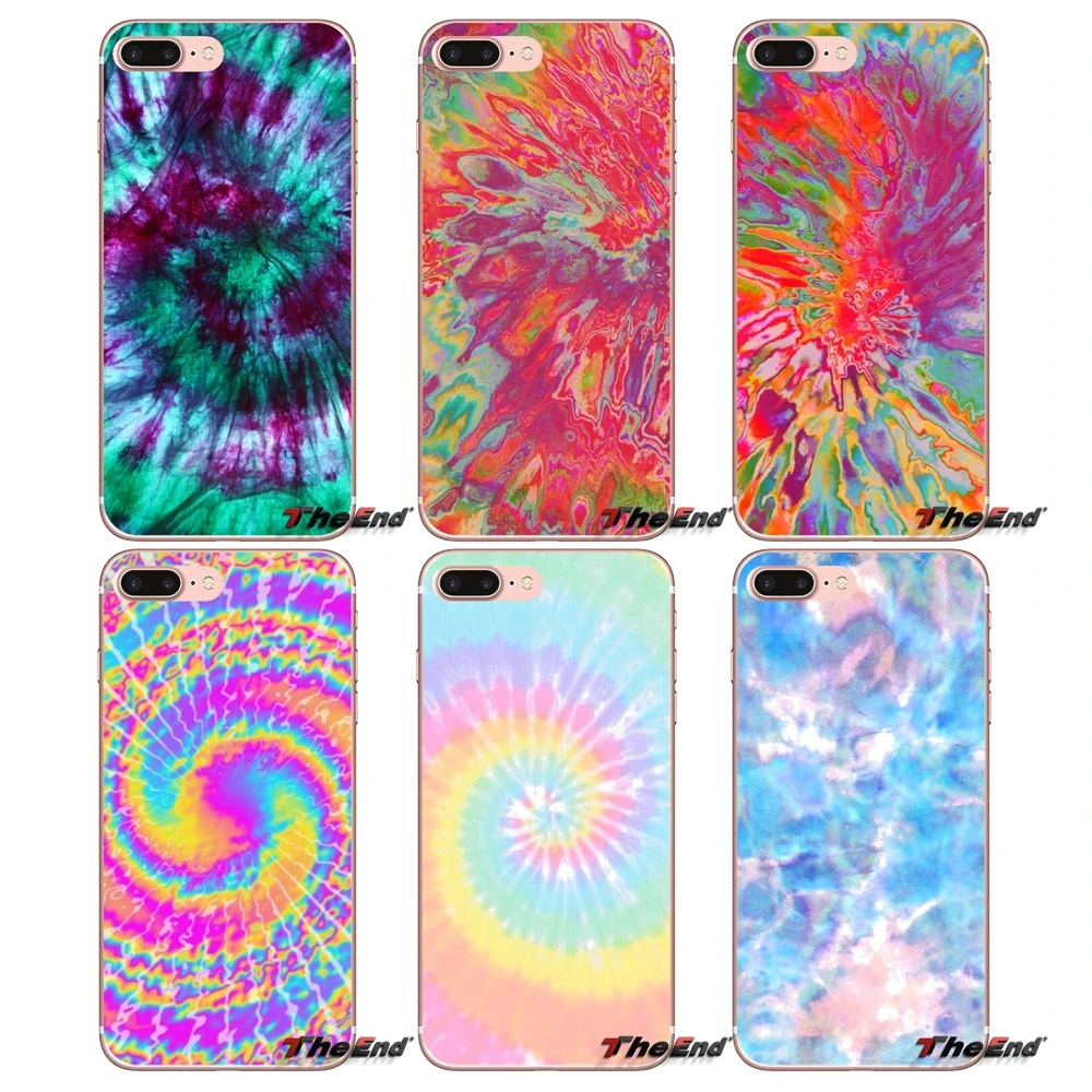 Tie Dye Tumblr коллаж для Samsung Galaxy S2 S3 S4 S5 MINI S6 S7 edge S8 S9 Plus Note 2 3 4 5 8 Coque Fundas Чехол мобильного