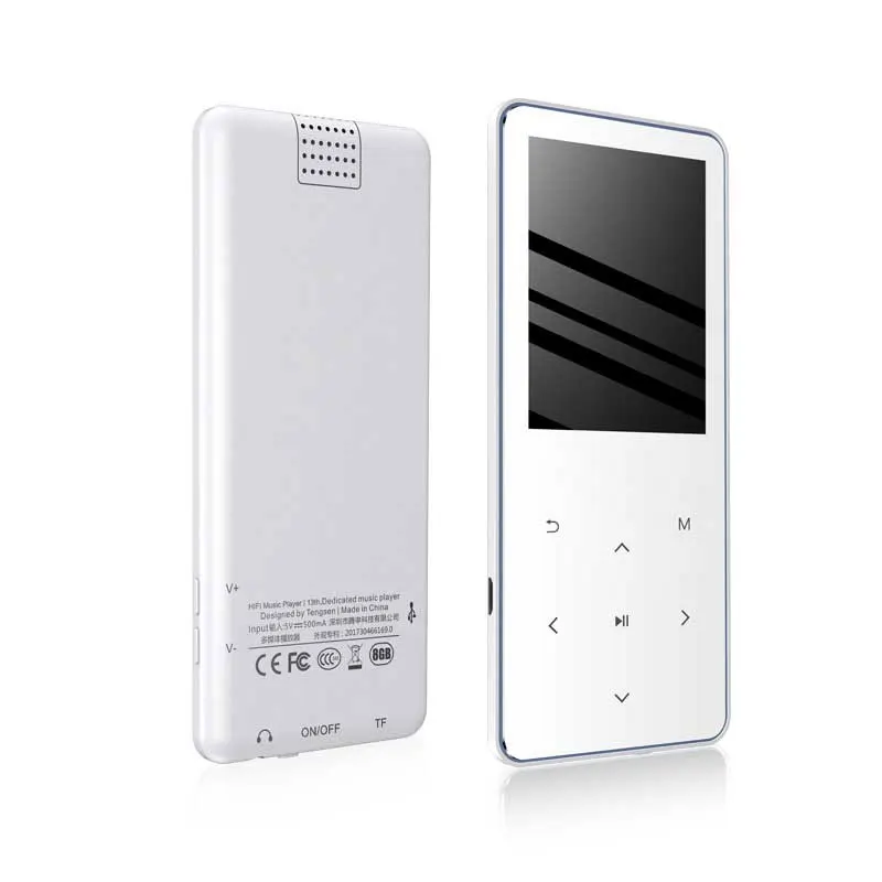 Btsmone Новый 2 4 дюймовый сенсорный экран тонкий mp3 плеер Встроенный Bluetooth и 16G с