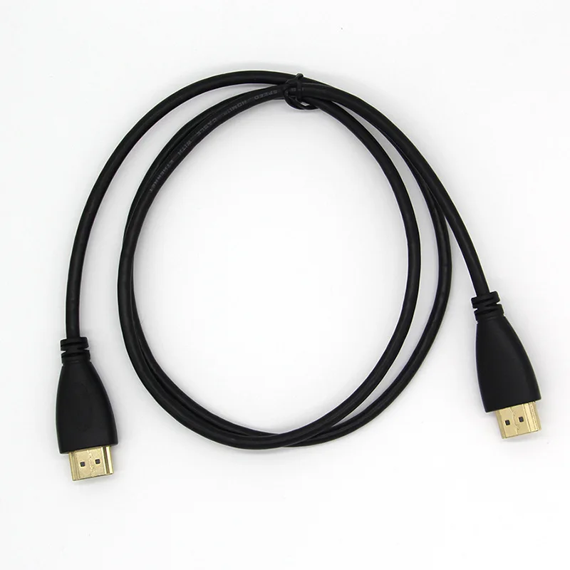 Желтый Kinfe Высокоскоростной HDMI кабель 1 4 1080P 3D позолоченный для ЖК-проектора TV BOX 0 5
