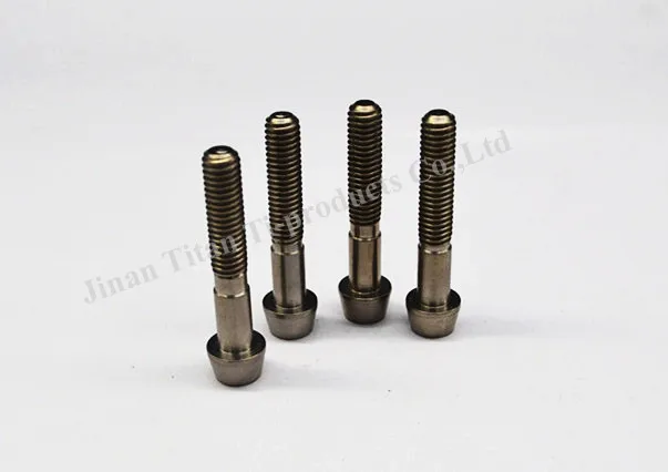 

Gr5 titanium cone head screw bolt M6X45mm
