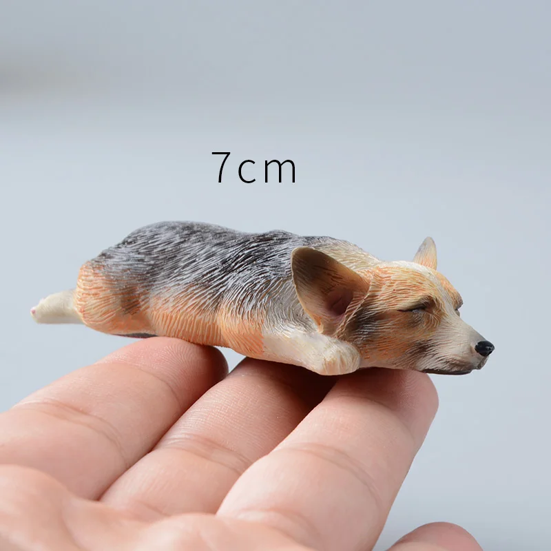 Экшн-фигурка собаки Koteta Corgis игрушки ландшафтный декор куклы-животные подарки для