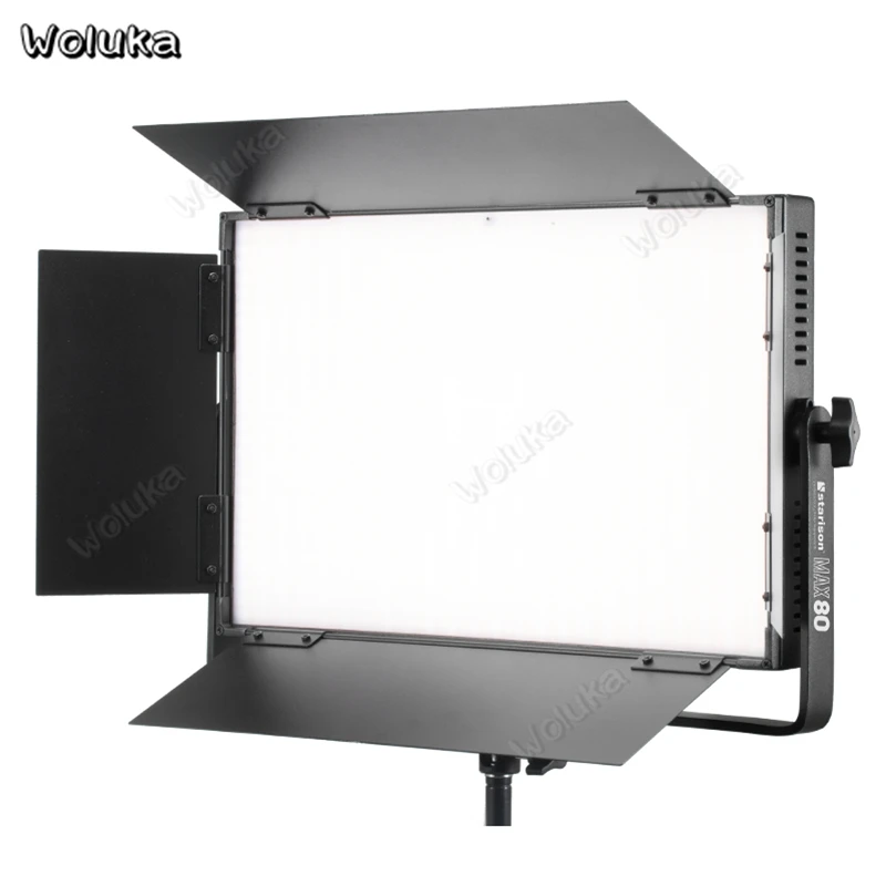 MAX80 Bi-color Panel LED video light photographic camera studio outdoor shooting continuous lighting CD50 T10 | Электроника