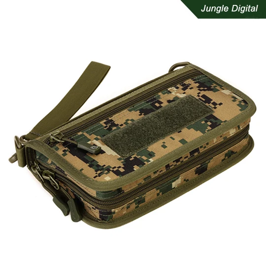 Jungle Digital Tw-складной тактический кошелек с креплением, сумка для денег, чехол для ID карты, держатель для карт, органайзер для карт, охотничьи сумки для телефона, сумка - Цвет: Jungle Digital