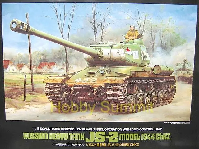 Тяжелый танк 56035 Tamiya 1/16 R/C Russian JS-2 вариант советский | Игрушки и хобби