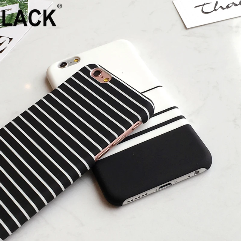 Модный чехол в полоску для iphone5 iphone 5 5S жесткий белый черный синий тонкие чехлы