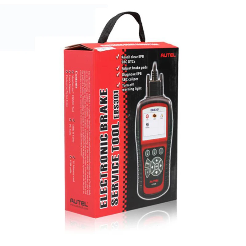 AUTEL MaxiService EBS301 Электрический инструмент для обслуживания тормозов безопасная и
