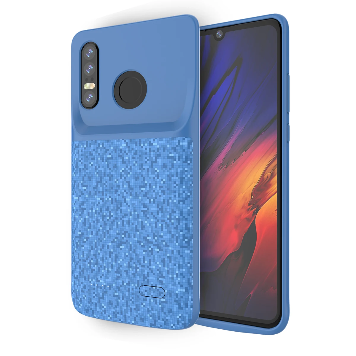 4700 мА/ч чехол для внешнего резервного аккумулятора huawei P30 Lite зарядного устройства