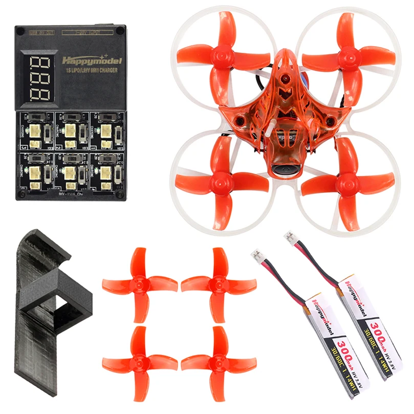 JMT 75 мм V2 Crazybee F4 Pro OSD 2S FPV RC гоночный Дрон Caddx EOS2 1200TVL мини-камера 25/200mW VTX RTF BNF Модернизированный Mobula7