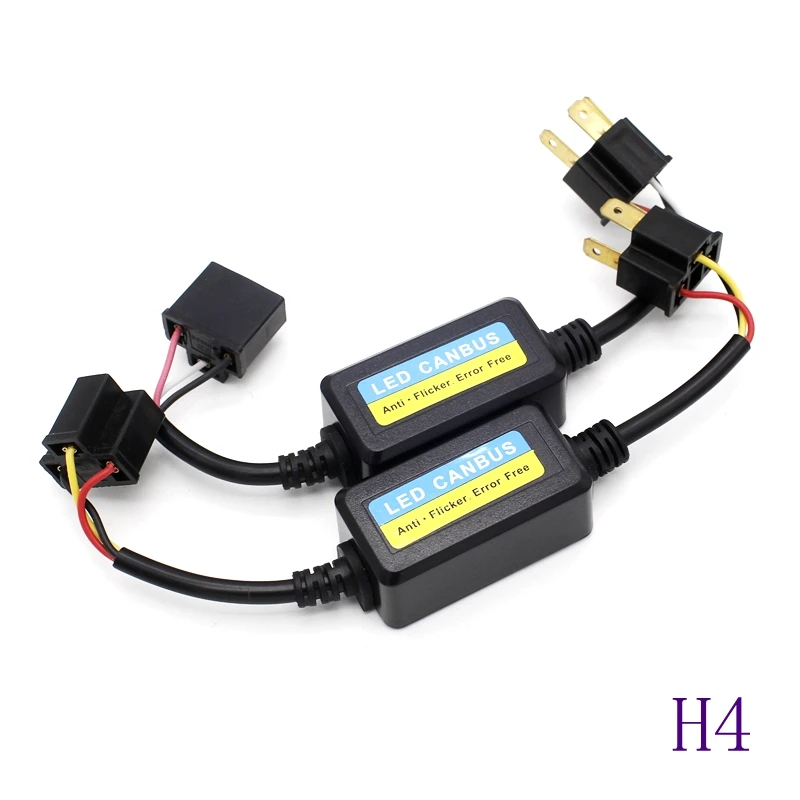 Tak Вай Lee светодиодные лампы фар автомобиля CANBUS Анти мерцания ошибок plug &amp play H1 H4 H7