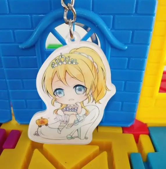 1 шт. акриловый брелок для ключей в виде аниме Love Live|Игровые фигурки и