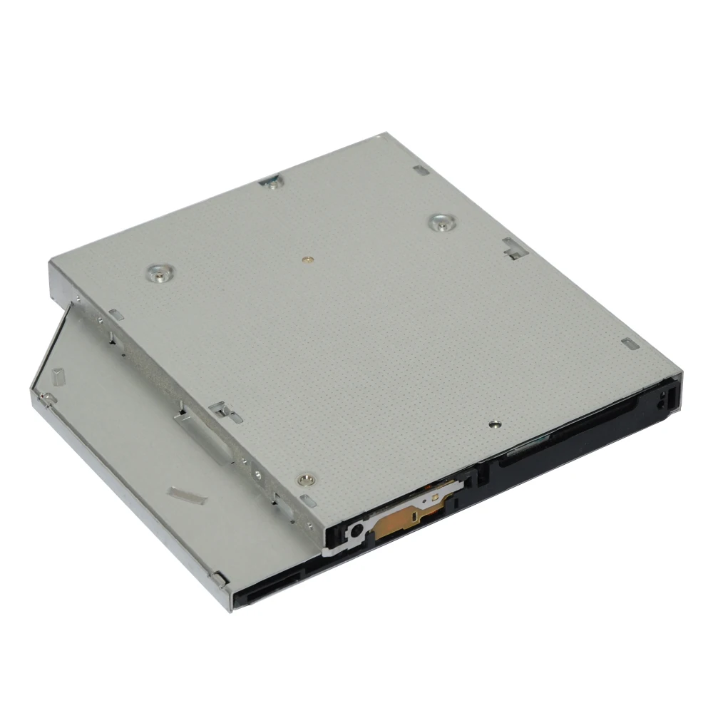 Deepfox 12,7 мм DVD CD RW горелка Писатель Внутренний SATA Оптический привод ноутбук привод DVD горелка Писатель с панелью