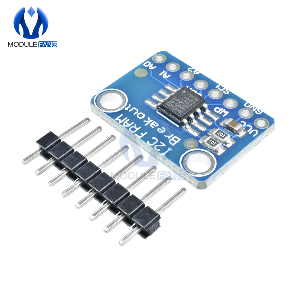 mb85rc256v 32kb fram breakout board memory ic development tool for iot sensor portable wearable device non volatile free global shipping