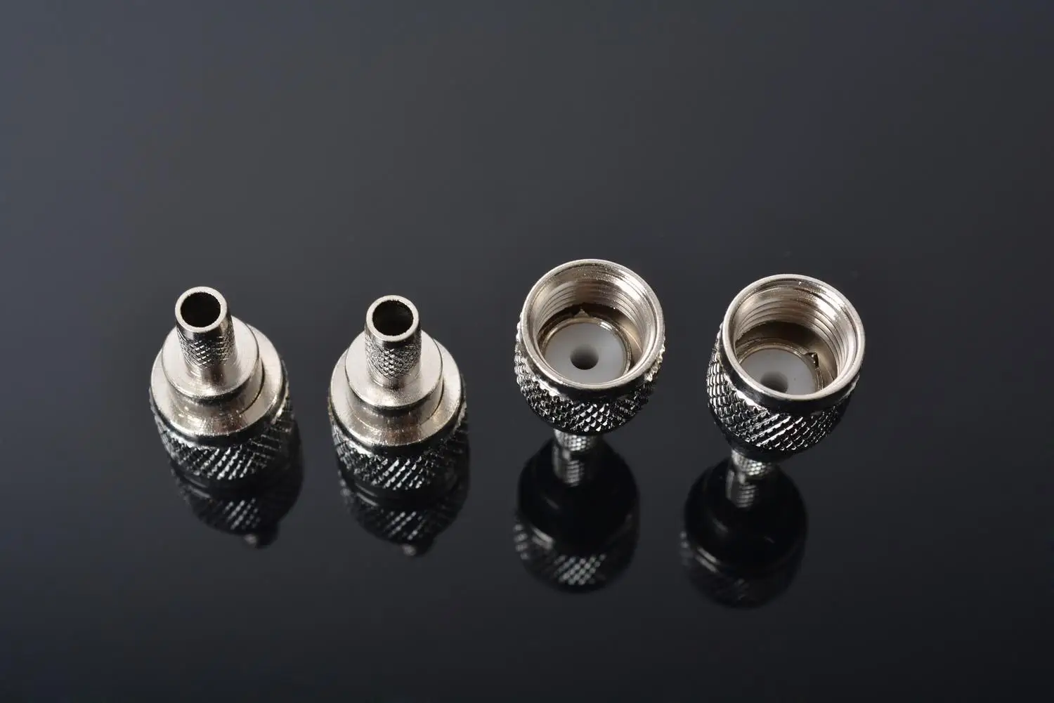 Sindax 10 шт. мини UHF штекер обжимной Соединитель с штифтом подходит для RG58U RG142 LMR195