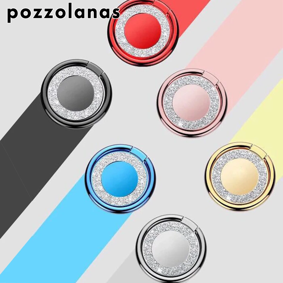 Pozzolanas держатель для телефона яркий Кристальный дизайн может стать автомобильным