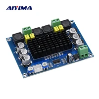 aiyima tpa3116 power amplifier audio board tpa3116d2 sound amplifiers 2 0 stereo speaker amplificador 2x120w diy home audio