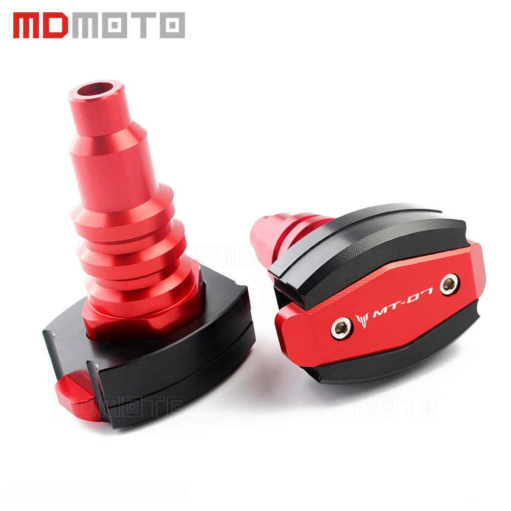 

For Yamaha MT07 MT-07 FZ MT 07 FZ07 2014-2018 blue CNC Motorcycle Crash Pads Frame Sliders Protector cover Motorbike accessories