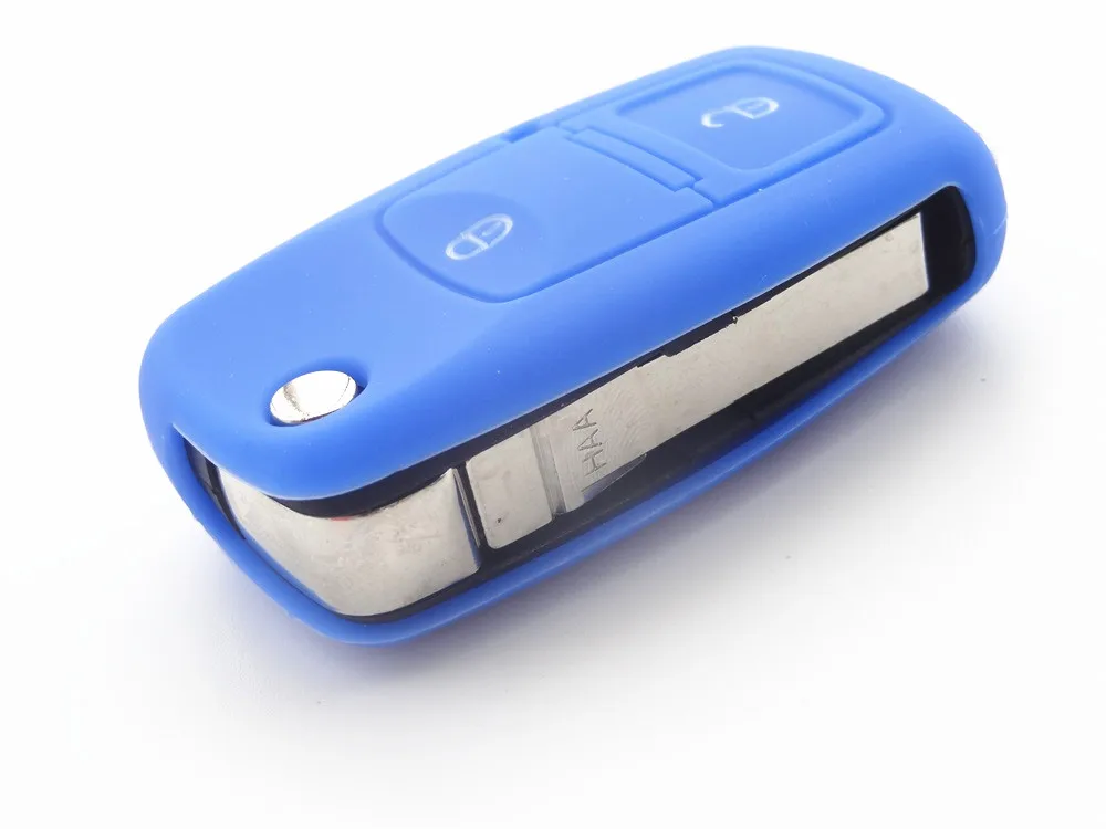 AUTEWODE 2 кнопки силиконовый чехол для ключа VOLKSWAGEN VW MK4 Seat Altea Alhambra Ibiza Polo Golf 4 5 6
