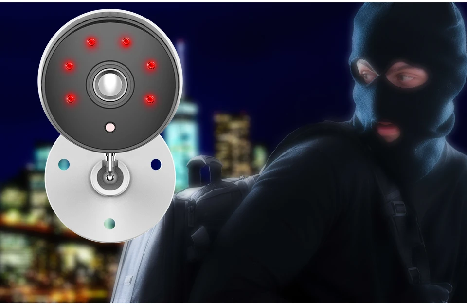 Kervay Водонепроницаемая 1080P уличная HD Wi-Fi ip-камера CCTV Беспроводная P2P камера наблюдения с управлением приложением ночного видения
