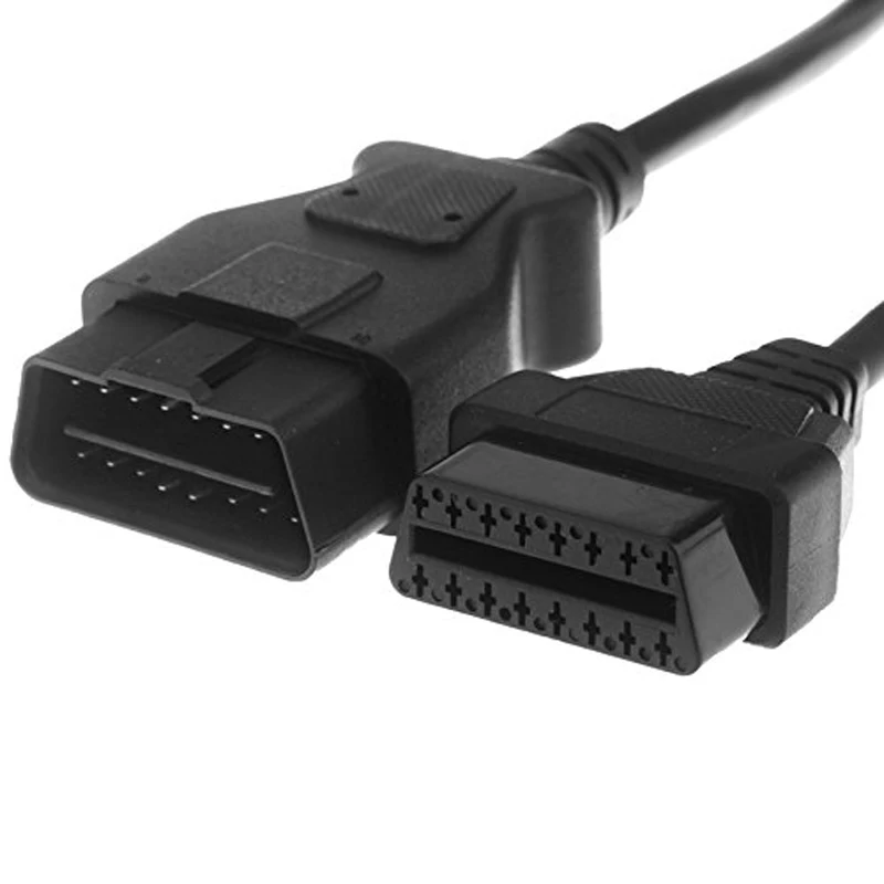 1.5m OBD 2 Connector Cable 16 Pin Female To Male Diagnostic Tool OBD2 Extention pin Adapter | Автомобили и мотоциклы