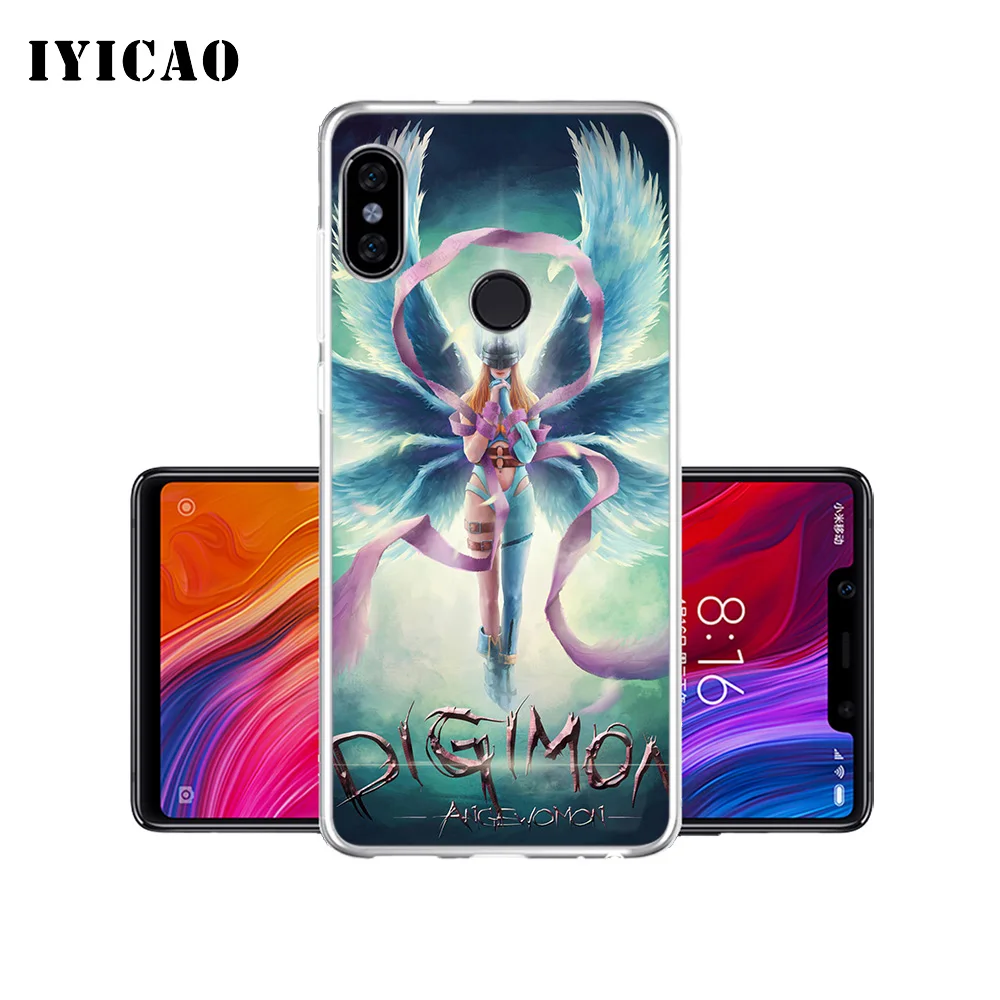 IYICAO Digimon Evolution Мягкий силиконовый чехол для телефона Xiaomi Mi 9 8 SE 6 A1 A2 Lite F1 MIX2S MIX3 TPU