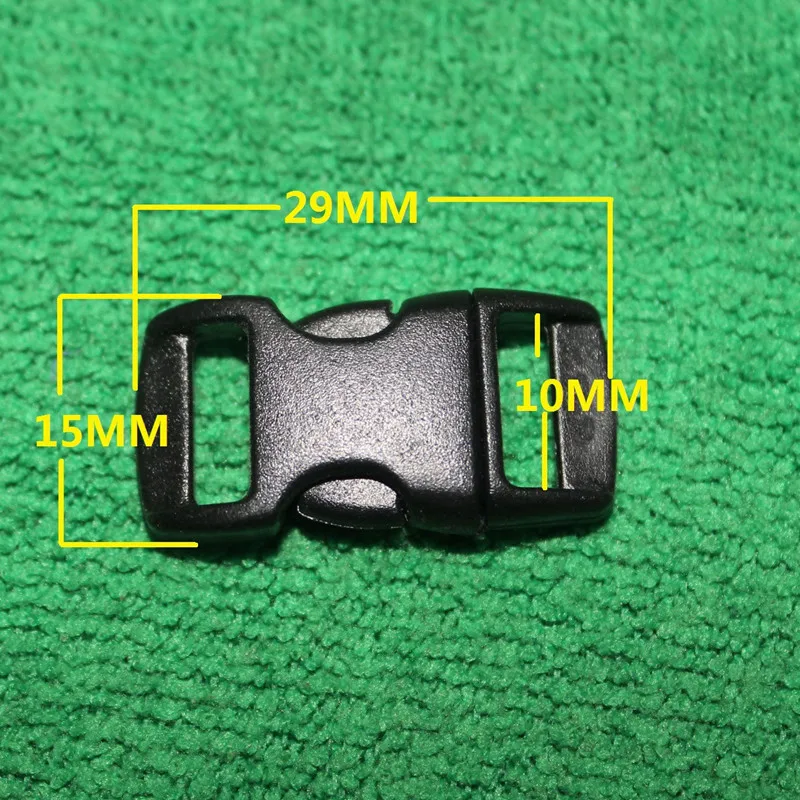 10 мм пластиковый боковой Релиз двойной регулировки пряжки камеры плечевой
