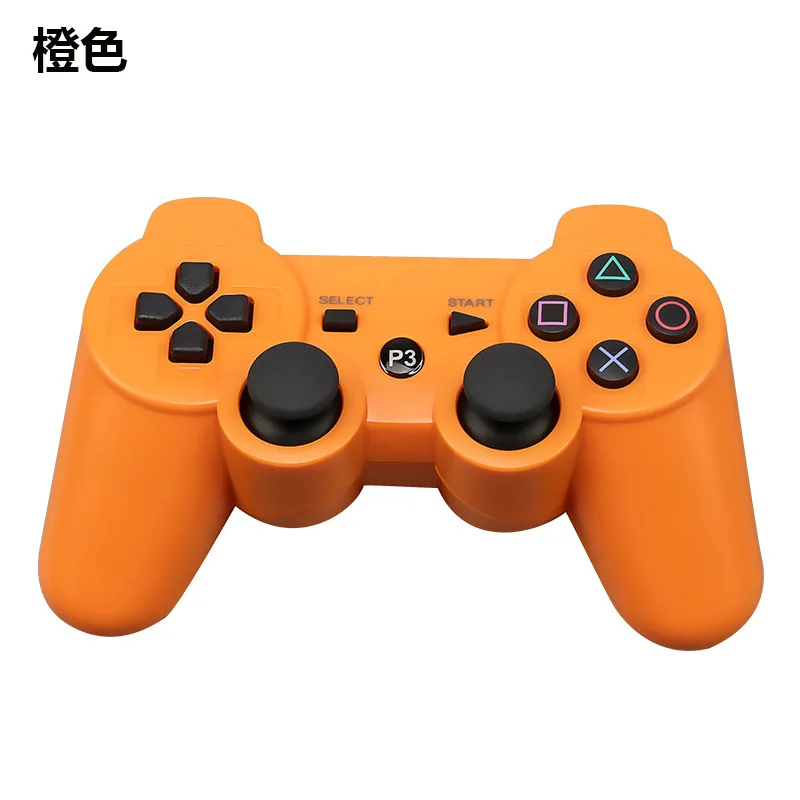 50 шт. Bluetooth игровой контроллер для 2,4G Беспроводной PS3 пульта джойстика геймпад джойстик игровой контроллер удаленного Беспроводной геймпад - Цвет: ORANGE