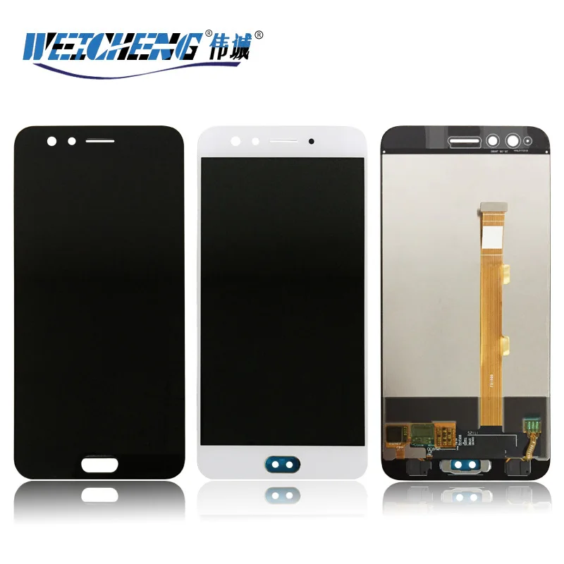 Чёрный/белый ЖК дисплей WEICHENG для OPPO F3 + сборка сенсорного экрана протестирована