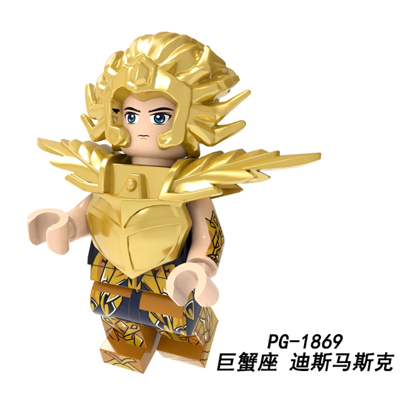 PG1869 Saint Seiya, строительные блоки, 12 созвездий Овен, Телец, рак, фигурки, кирпичи для детей, игрушки PG8212 - Цвет: PG1869