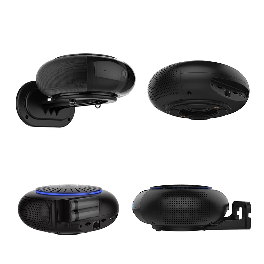 Черный Bluetooth динамик камера 1080P HD Обнаружение движения с розничной коробкой |