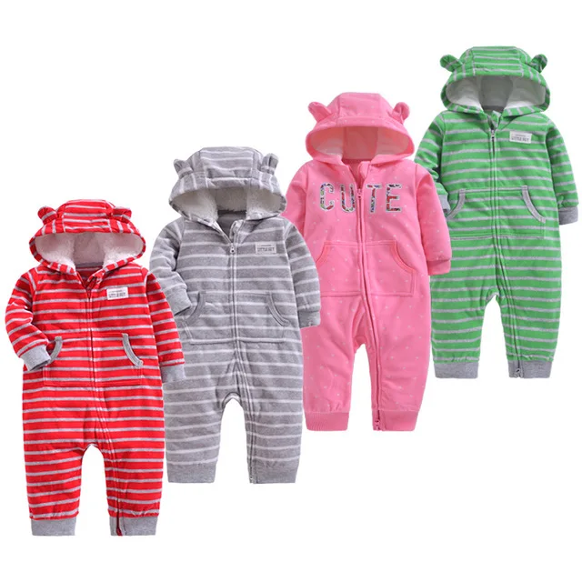 

Winter Warm Baby Boys Coats Kids Cartoon Romper Down Cotton Girl clothes Infant Baby Coat Children's Clothing