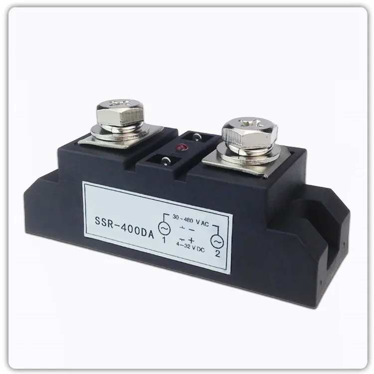 

400A Solid State Relay Input DC 4~32VDC Load AC 40~480VAC SSR-400DA