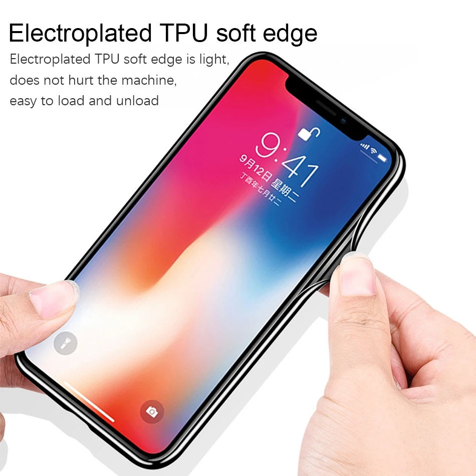 Crauch чехол из закаленного стекла для телефона iphone 7 8 цветок противоударный