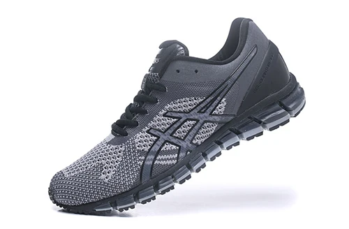T728N-9697 Горячие оригинальные ASICS Гель-Квант 360 вязать Мужская стабильность беговая Обувь Спортивная, кроссовки уличная дышащая удобная - Цвет: T728N-9697