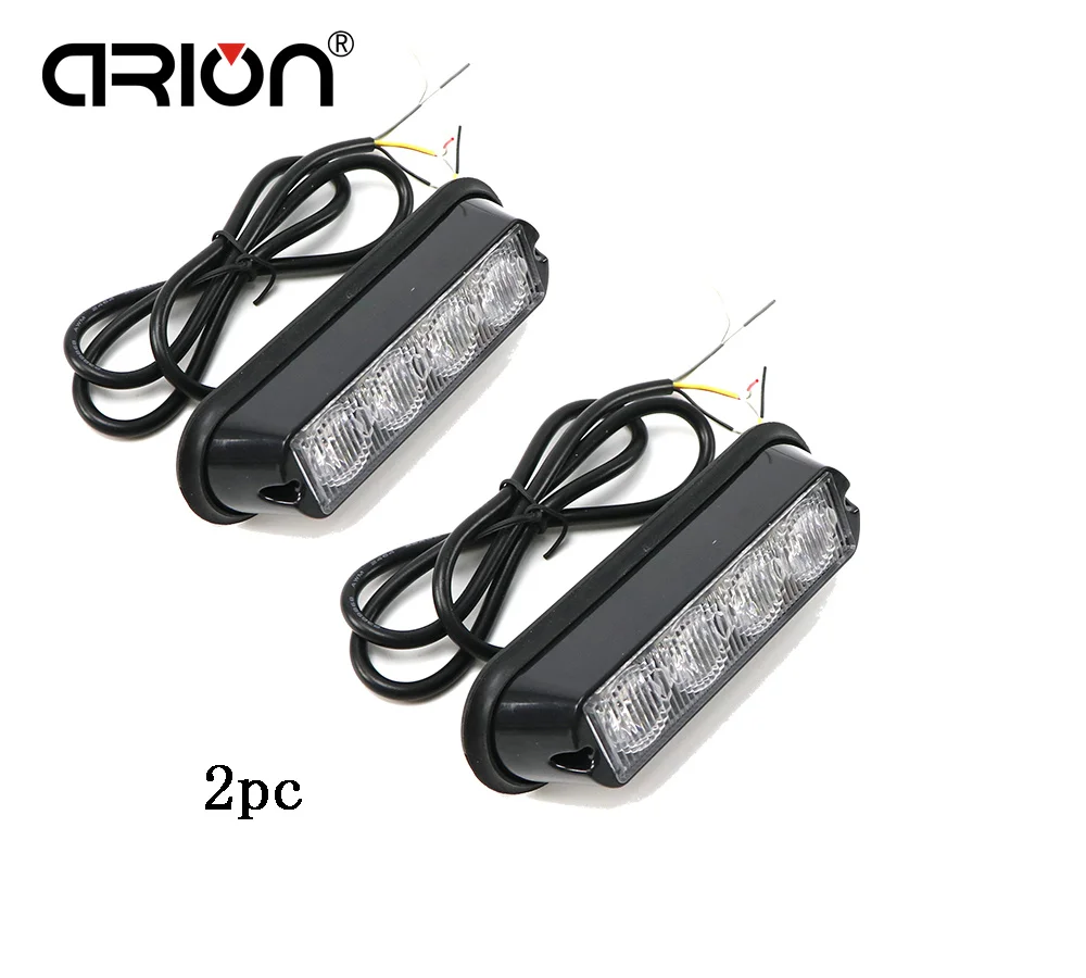 CIRION 2 шт./лот супер яркий 4 LED водонепроницаемый автомобиль Грузовик аварийный