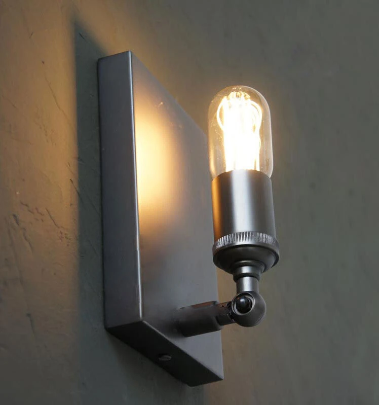 Простой ретро черный железный скандинавский американский деревенский ресторан