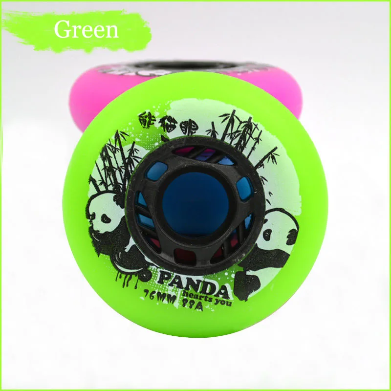 Ролики для роликовых коньков 88A 72 76 80 мм оригинальные ролики panda eye скольжение