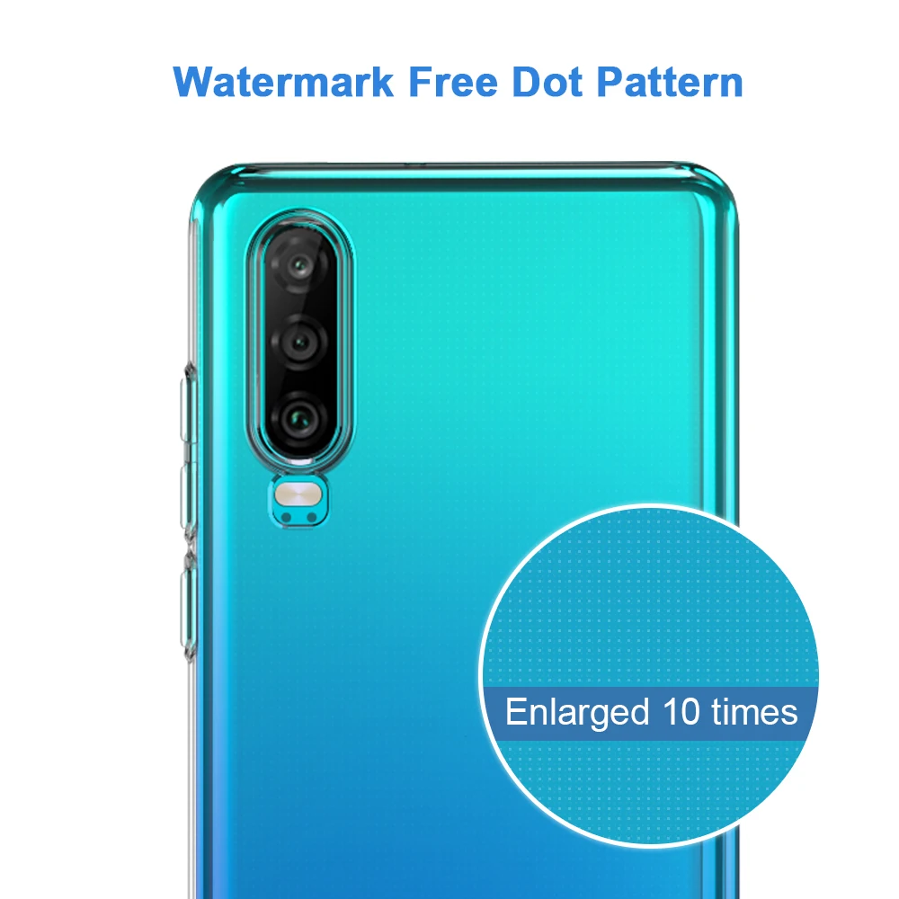 Предназначен для huawei P30 чехол телефона ударопрочный кристально чистый