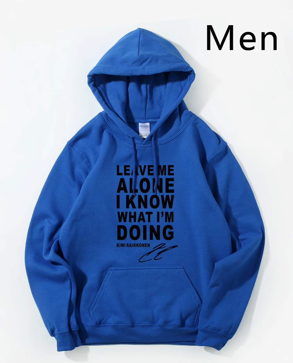 Мужская толстовка Leave Me Alone I Know What I'M Doing толстовка с капюшоном для мужчин s Зима Осень черный белый серый забавные толстовки - Цвет: Blue 1