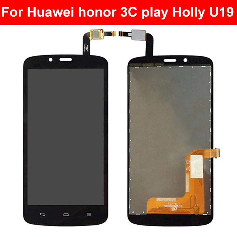 Для huawei Honor Holly Hol U19/Honor 3C Play ЖК дисплей сенсорный дигитайзер 5 дюймов U19 блок|Экраны